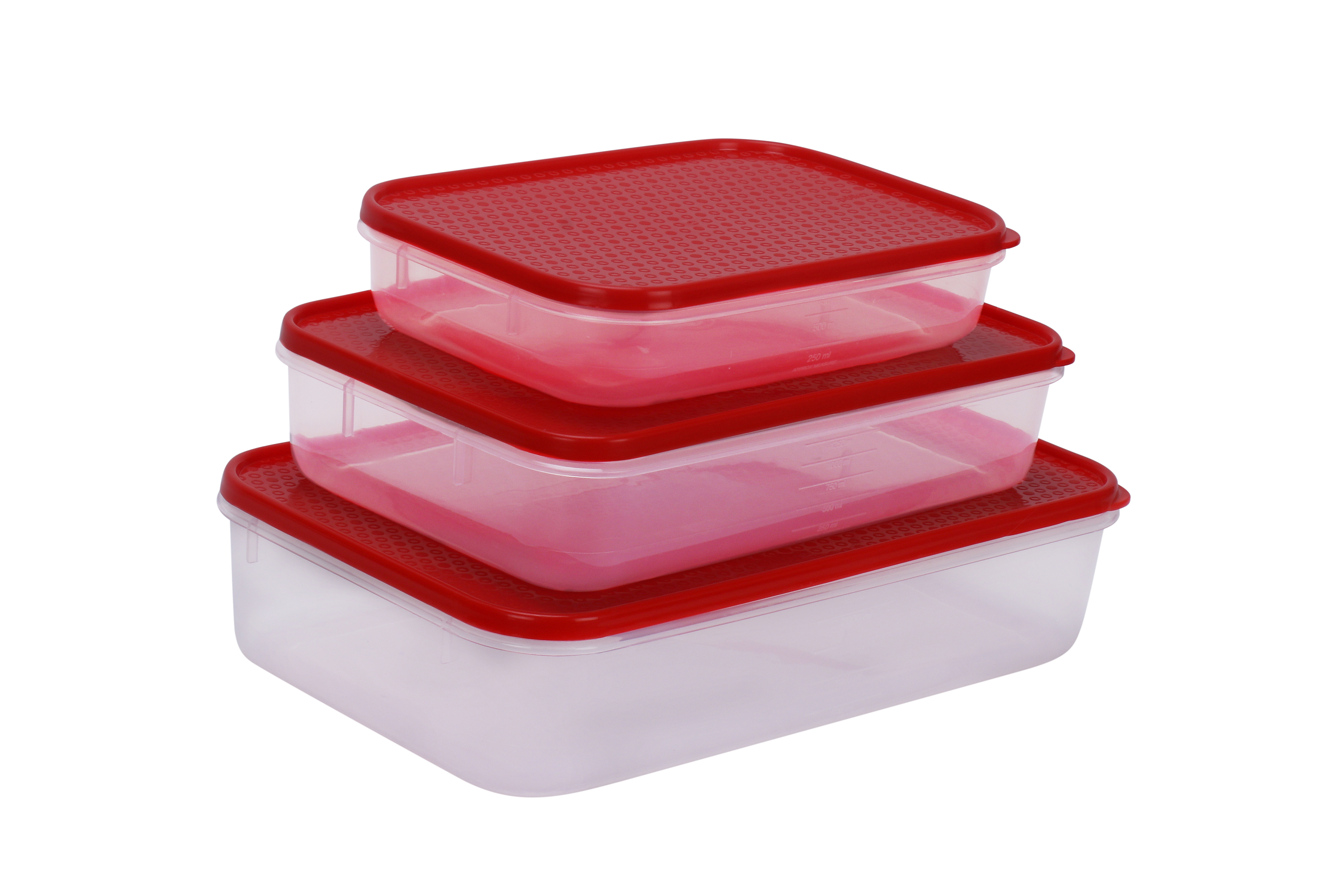 Polka Container Set (501 X 1, 502 X 1, 503 X 1) (4750 ml) (Assorted) (3 Pc Set) (22 Set Pk)